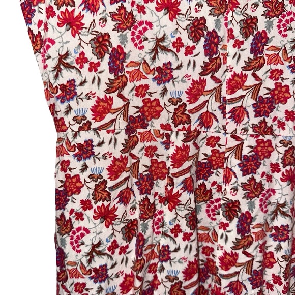 Universal Thread NWT Balloon Long Sleeve Button-Front Midi Dress Floral Size XL - Picture 7 of 10